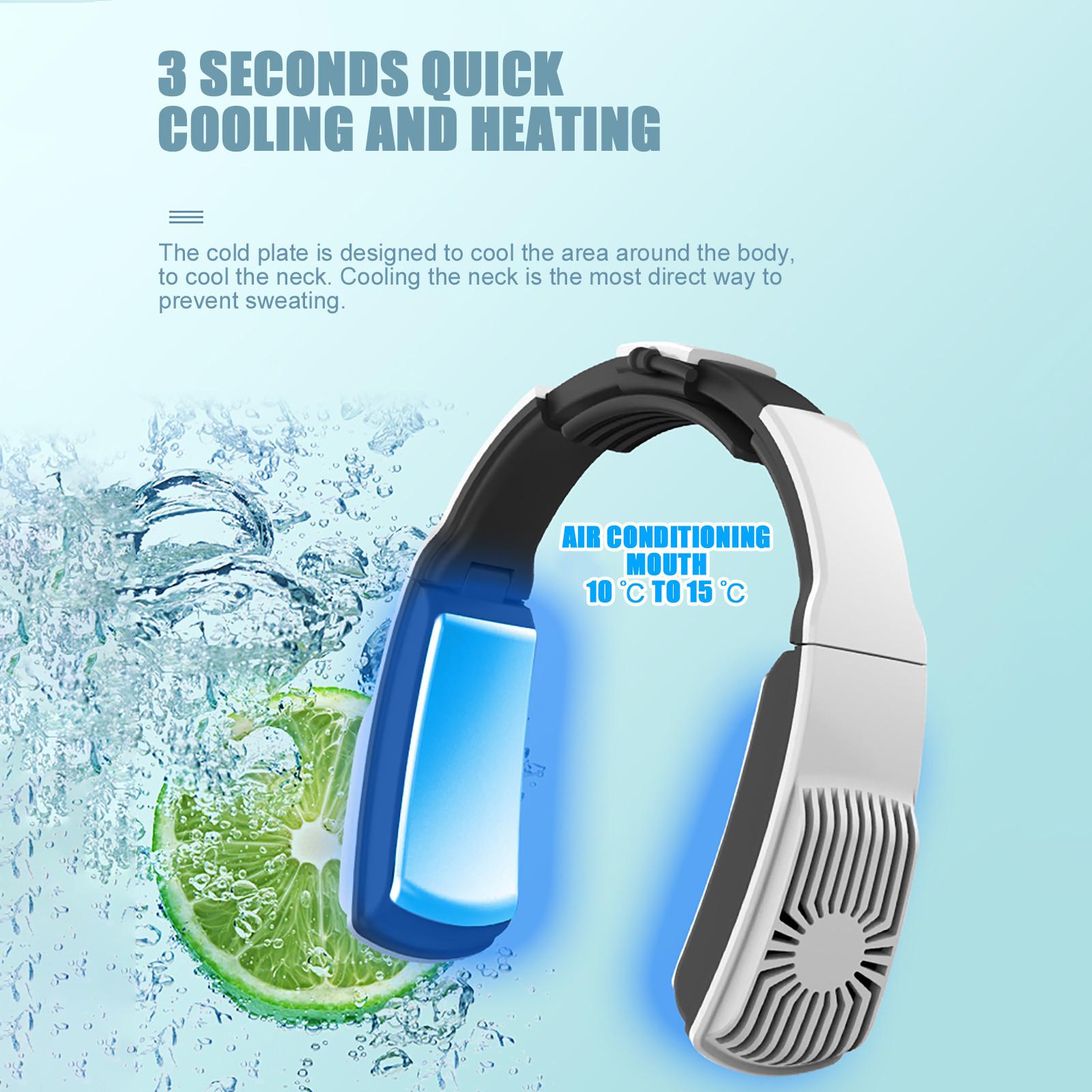 

Портативный обогреватель и кондиционер 2 в 1, носимый протектор шеи