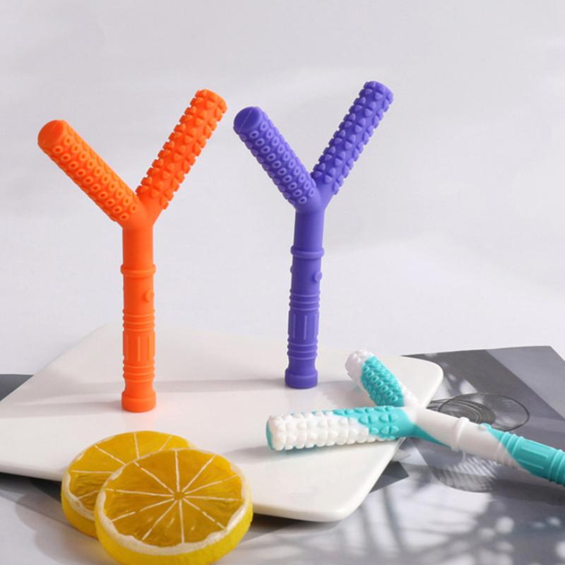 Kid Chewing Tube Speech Therapy Teeth Massager Children Talk Tools For Autism Sensory Speak Oral Muscle Rehabilitation Training