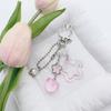 Vibrant Five Point Keychain Charm Easy Clip Feature Sturdy Alloy Keyring Accessory For Convenient Portability