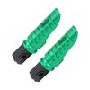 2pcs Motorcycle Front Footpeg Footrest T6063 Aluminum Alloy Anti Slip Rustproof Replacement for   GPR125 APR150