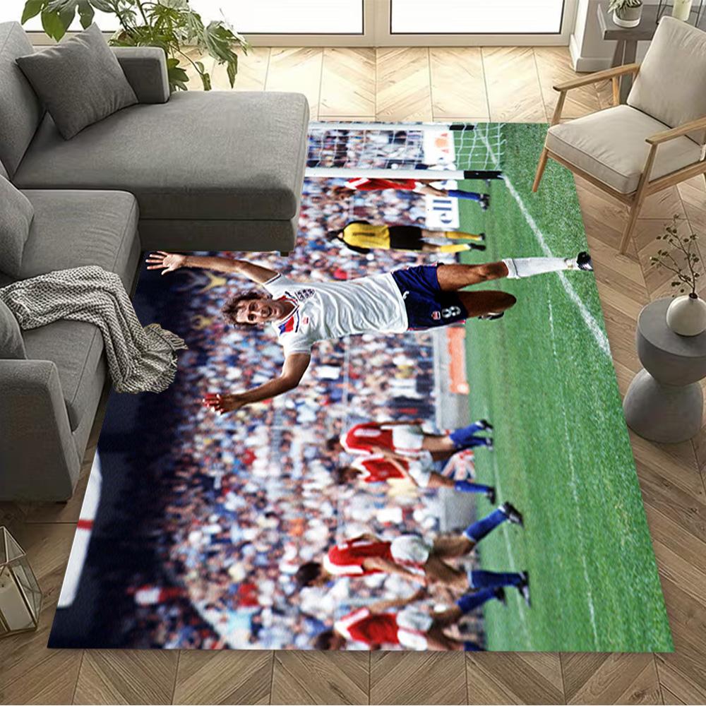 Football Legends Celebration Floor Rug Office Rug Perfect for Dining Room Outdoor Kitchen Hallway Anti-slip Rug Decorate Offices Wedding Party Gift