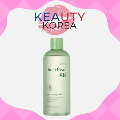 AVCA Toner Καταπραϋντικό με Φύλλα Καρδιάς 88 400ml