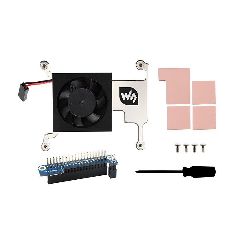 Raspberry Pi Lüfter mit GPIO-Adapter für Pi 4/3B+/3B
