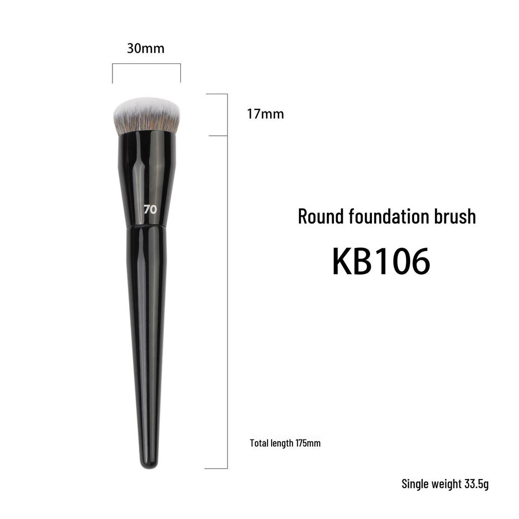 30-Piece Professional Makeup Brush Set: Soft Brushes for Powder, Eyeshadow, Blush & Highlight