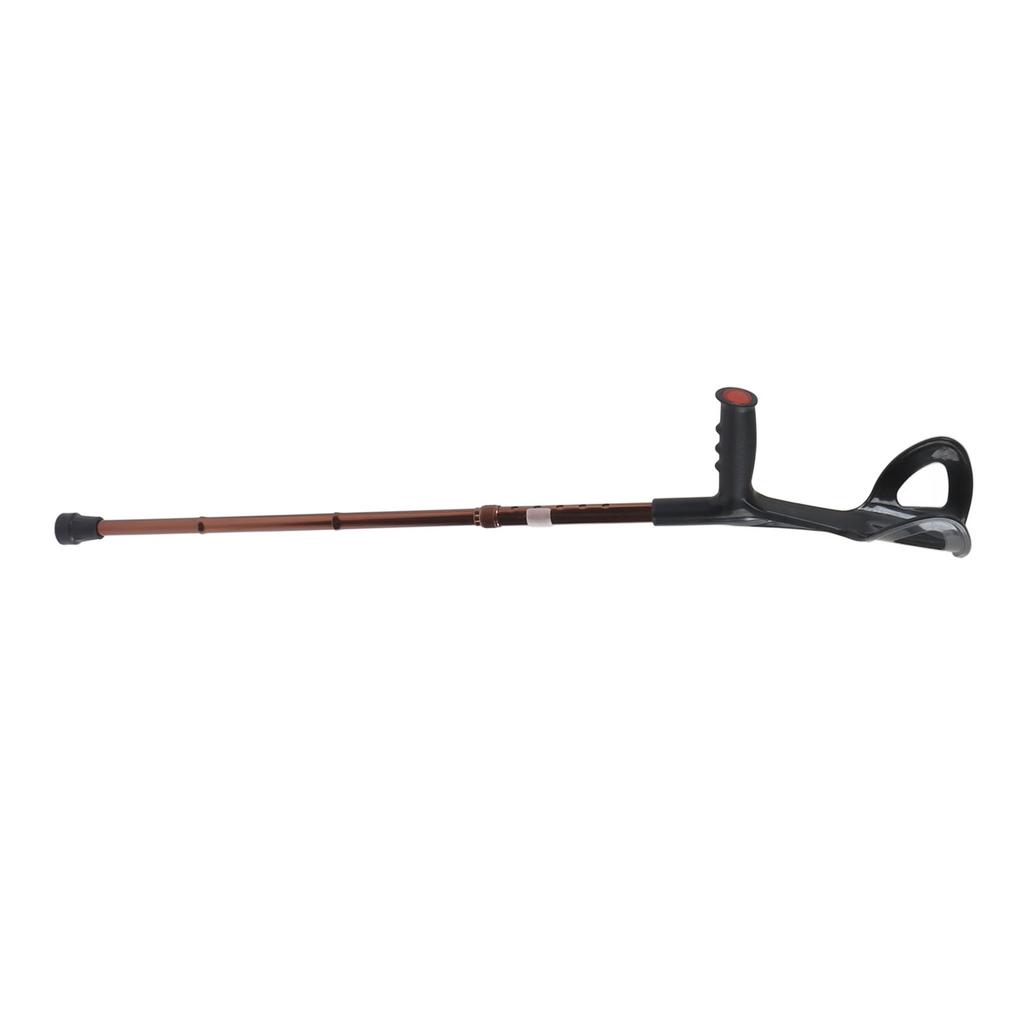 Foldable Walking Cane Stick Evenly Distributed Weight Forearm Folding Adjusting Walking Crutch