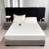 Cross-border Washed Silk Mattress Bamboo Fiber Waterproof Mattress Urine Barrier Non-slip Fixed Fully Enclosed Mattress Protective Cover