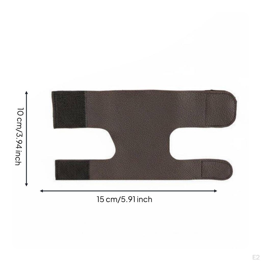 Brass Valve Guard Guards from Sweat Trumpet Leather Protector for Practice Rehearsals, Live