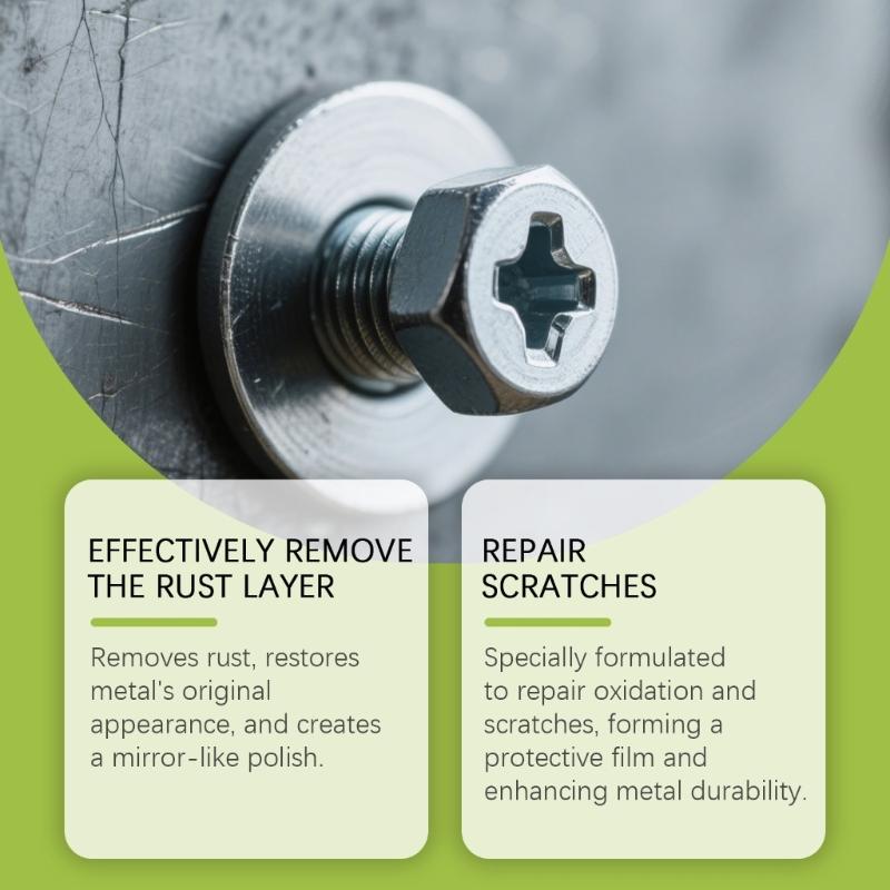 Rust Remover Sprayer,Upgrade Rust Remover for Metal, Car Scratch Remover, Iron Stain Cleaner Rust Dissolver