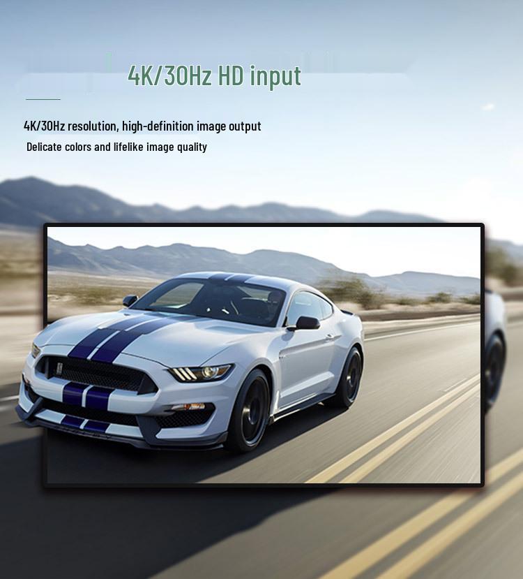 4K USB-C To HDMI Video Capture Card for Game Streaming