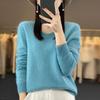 Fashion Woolen Sweater Cashmere  Pullover Women Knitwear V-Neck Long Sleeve  Autumn Winter Fashion Basic Clothing  Tops