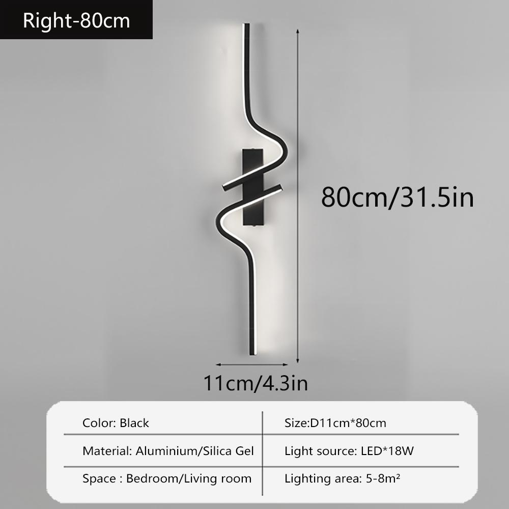 Modern Design LED Wall Light Indoor Atmosphere Living Room Sofa Bedroom Corridor Entrance Villa Courtyard Wall light