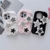 Applicable To Iphone12 Plush Mobile Phone Case, Japanese and Korean Stars Autumn and Winter 14pro Plush Case 13pro Soft Case Protective Case