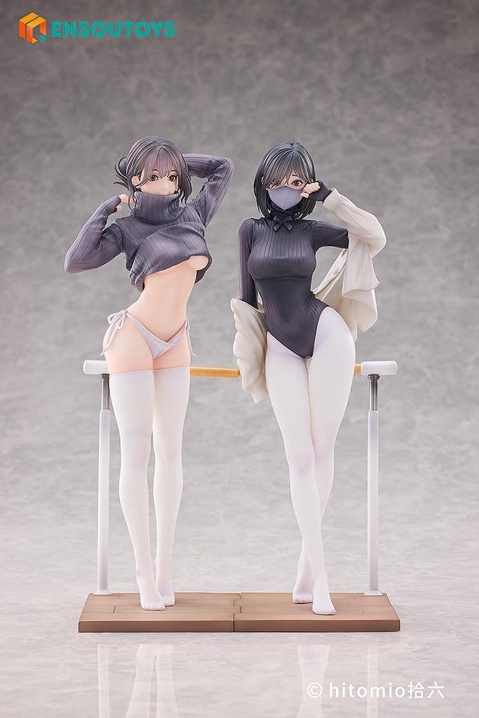 Guitarist Sister Meimei Professor Dance Class Set Scale Plastic Painted Finished Figure & Shoku's 1/7