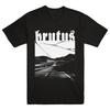 Unisex Kurzarm Rundhals Baumwoll T-Shirt Brutus Road
