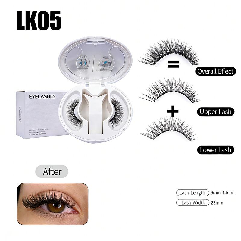 Factory Price 3d Natural Soft Magnetic Lashes Quantum Magnetic Lashes False Eyelash Usa Applicator False Magnet Fiber Lashes