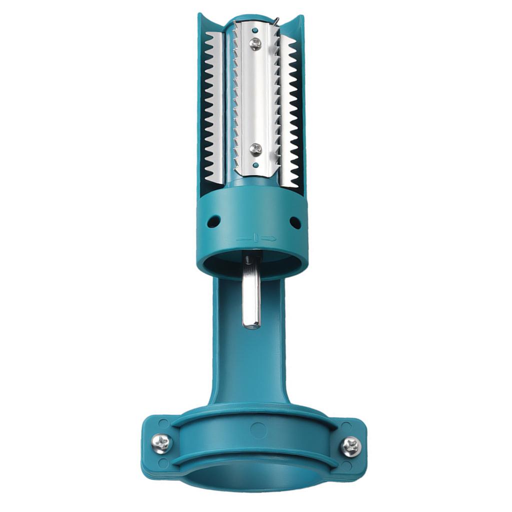 Electric Drill Fish Scaler Attachment 6 Razor Blades Labor Saving Design for Most Power Drills Easy To Clean