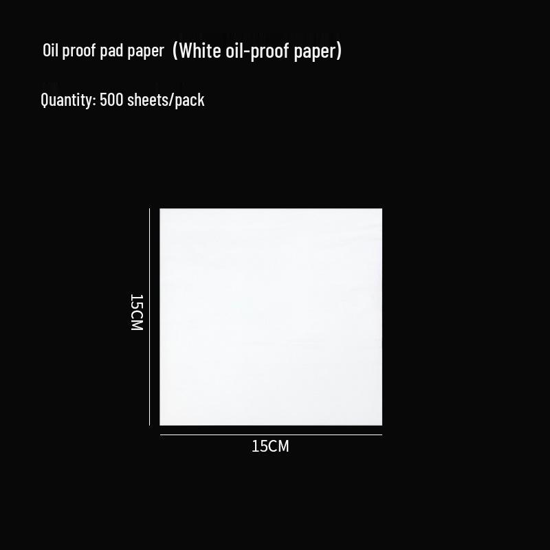 Oil-Proof Food-Grade Baking Paper: English Newspaper Design for Hamburgers and Placemat Use