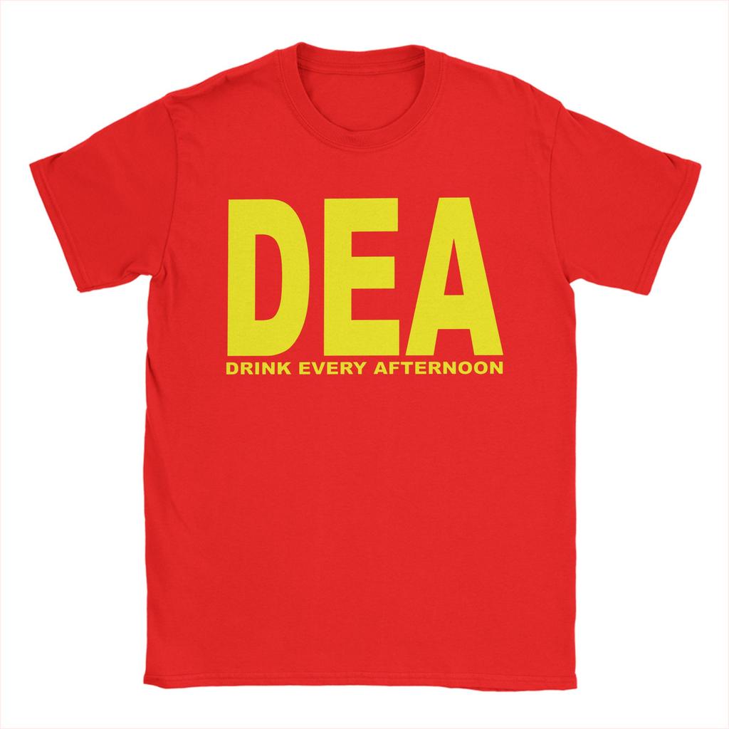 Fashion DEA T-Shirt Men Round Collar 100% Cotton T Shirts  Short Sleeve Tees 4XL 5XL 6XL Clothing