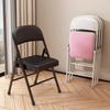 Folding Office & Dining Chair: Easy Storage, No Assembly Needed
