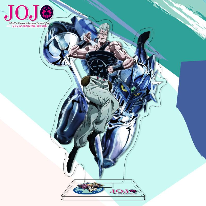 JOJO s Bizarre Adventure Golden Wind Anime Acrylic Standee Character Display Figurine Dropshipping Anime Merchandise
