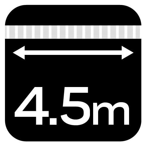 Pas mocujący z grzechotką 25 mm x 4.5 m, wytrzymujący 500 kg PES