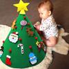 Adorable Diy 3d Cone Felt Christmas Tree Ideal For Toddler's Festive Decorations