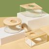 Hamster Bathroom House Sandbox Full Transparent Urine Sand Basin Golden Bear Supplies Sand Bath Container Hamster Bathroom