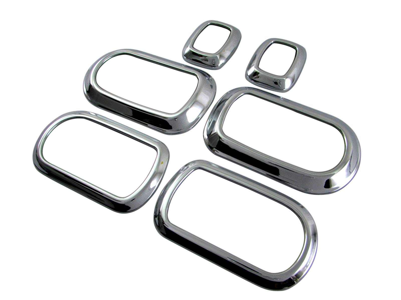 

BRIGHTZ Titan Stainless Steel Inner Door Handle Black Covers, Plated, 2-Piece Set, [INS-DHC-315]