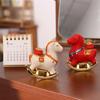 Resin Year of The Horse Zodiac Ornament Mini Horse Mascot Statue Pony Sculpture  Study