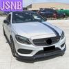 Für Mercedes Benz C-Klasse W205 C205 2014 2015 2016 2017 2018 2019 2020 2021 Frontstoßstangenlippe Splitter Exterieur Zubehör BodyKits