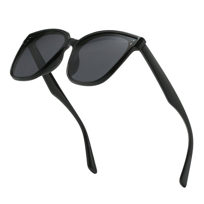 Metal Hinge Tac Polarized Gm Sunglasses Women'S High-End Feeling Driving Sun Protection Uv Protection Big Face Thin Moisture