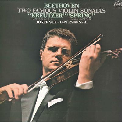 LP Record JOSEF SUK(VIOLIN)/JAN PANENKA(PIANO - Beethoven Tow Famous Violin Sonatas OQ7066S SUPRAPHON 1975 Japan Classical