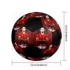 Jamal Musiala Ballon de Football en Salle Coloré Couture Machine PVC Taille 5 Entraînement d'Équipe Prêt pour la Compétition Durable Haut Rebond Cadeau Sportif Cool