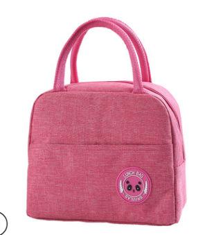 

Fresh Warmer Bags Waterproof Nylon Portable Zipper Thermal Oxford Lunch Bags For Women Convenient Lunch Box Tote Food Bags 23x13x19CM