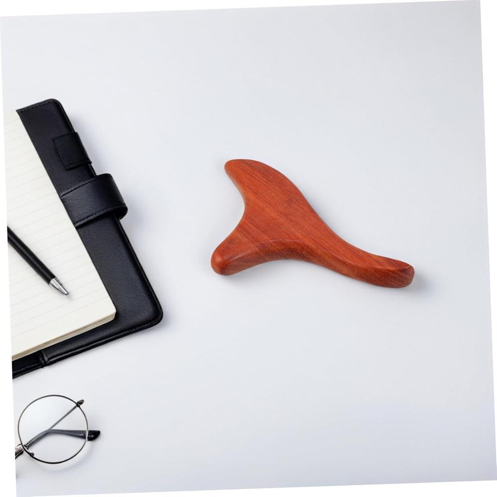Natural Wooden Gua Sha Massage Tool from Thailand