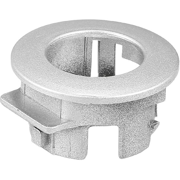 2 Pcs Parking Sensor Retainer Holder Compatible for Toyota, Durable Plastic Silver Tone Backup Parking Aid Assist Sensor Bracket 1