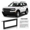 Car Front License Plate Protection Bracket Fixing Frame Mounting Drilling Holder Exterior Artifact Parts Accessories