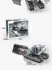 Hydraulic DIY Engineering Vehicle STEM Science Kit: Tracked Bulldozer Excavator Toy