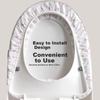 Disposable Toilet Seat Covers, Pack of 10, Essential for Travel And Business Trips, Clean And Hygienic, Individually Wrapped, Portable