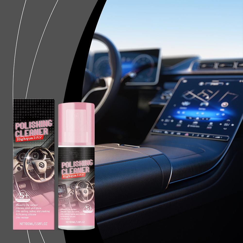 100ml Curăță Pete Strat de Oxid Covor Interior Material Curățare Lustruire Mașină Accesorii Mașină Spray Agent Interior T4S2