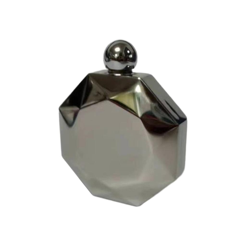 Octagonal Round Pocket Beer Container 5oz Stainless Steel Hip Flask Whiskey Wine Pots Small Whiskey Bottle Liquor Access
