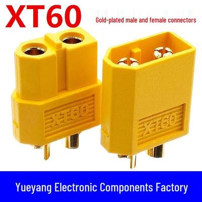 XT60 Male Female Connectors for Model Aircraft, Cars, Drones, Boats, and Toy Vehicles