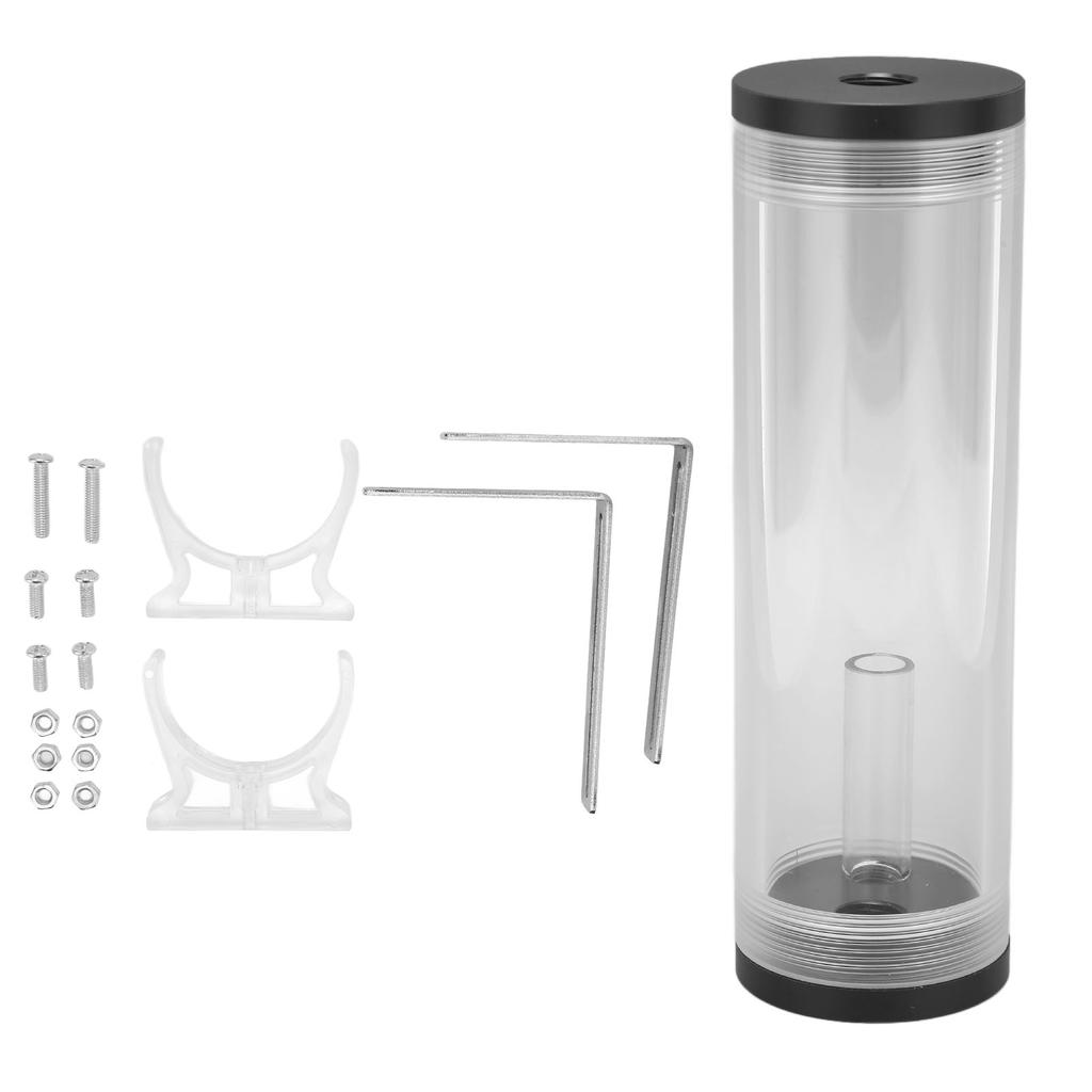 Liquid Cooling 3 Holes G1 4 Threaded Connection Acrylic Heat Dissipation Supplies for PC