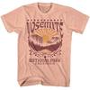 Yosemite Canyon Sunset Men's T Shirt California National Park Tenaya