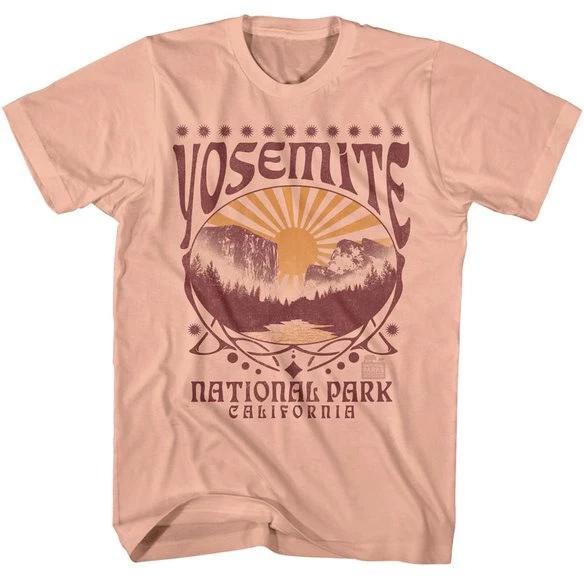 Yosemite Canyon Sunset Men s T Shirt California National Park Tenaya 3XL