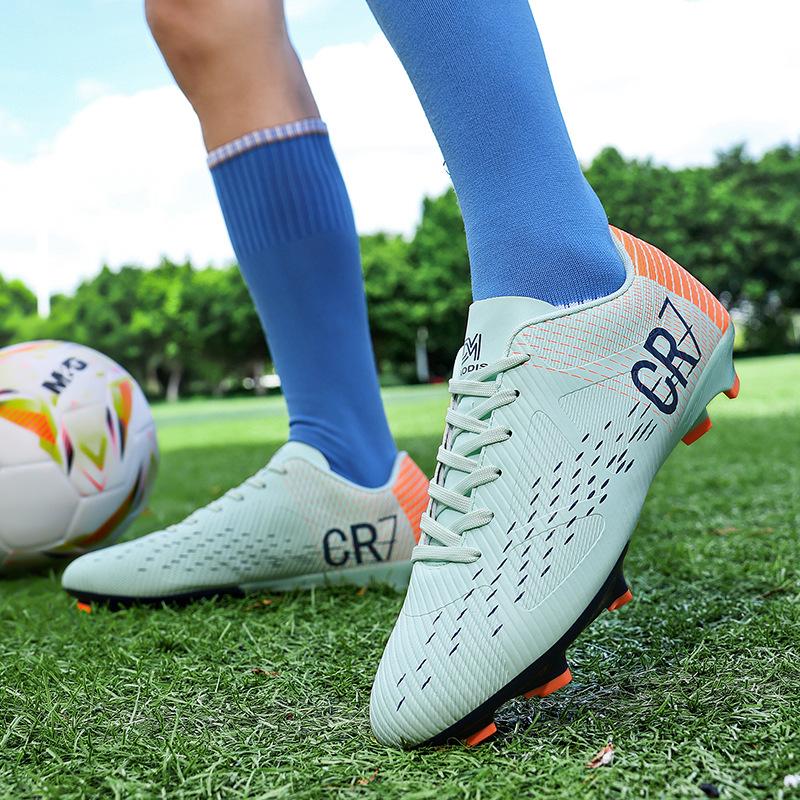 Men's football shoes low-top long nails broken nails professional youth training football game training artificial grass shoes Putian