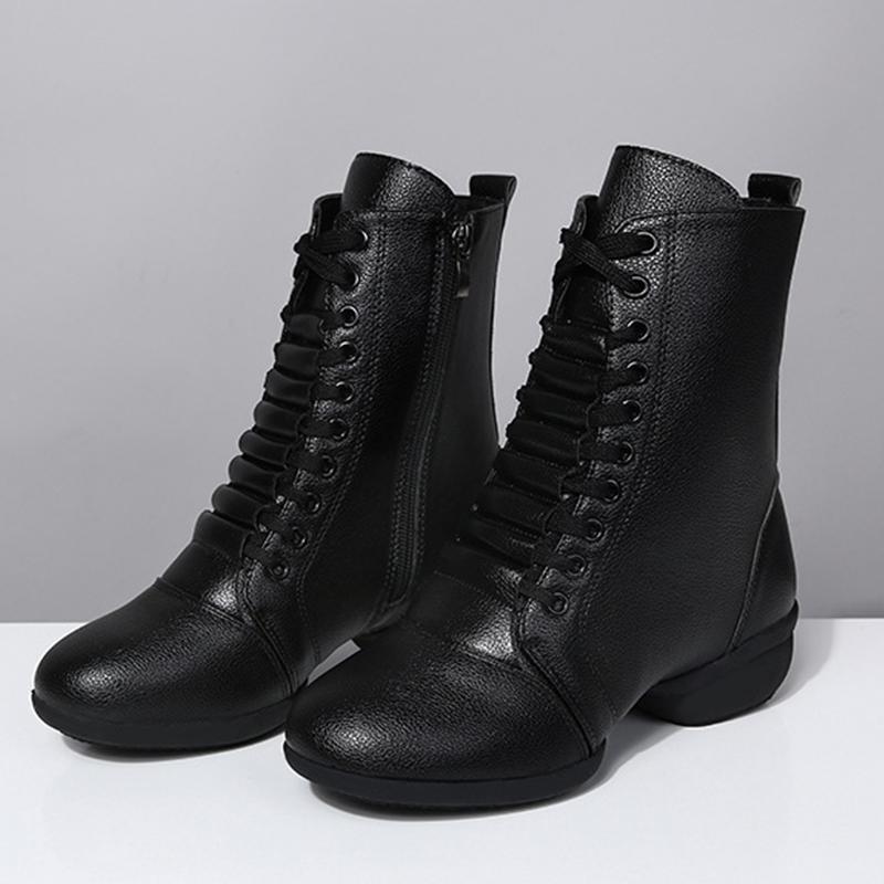 Square Dance Shoes Dancing Shoes Women's Flat-bottom Sailor Dance Shoes