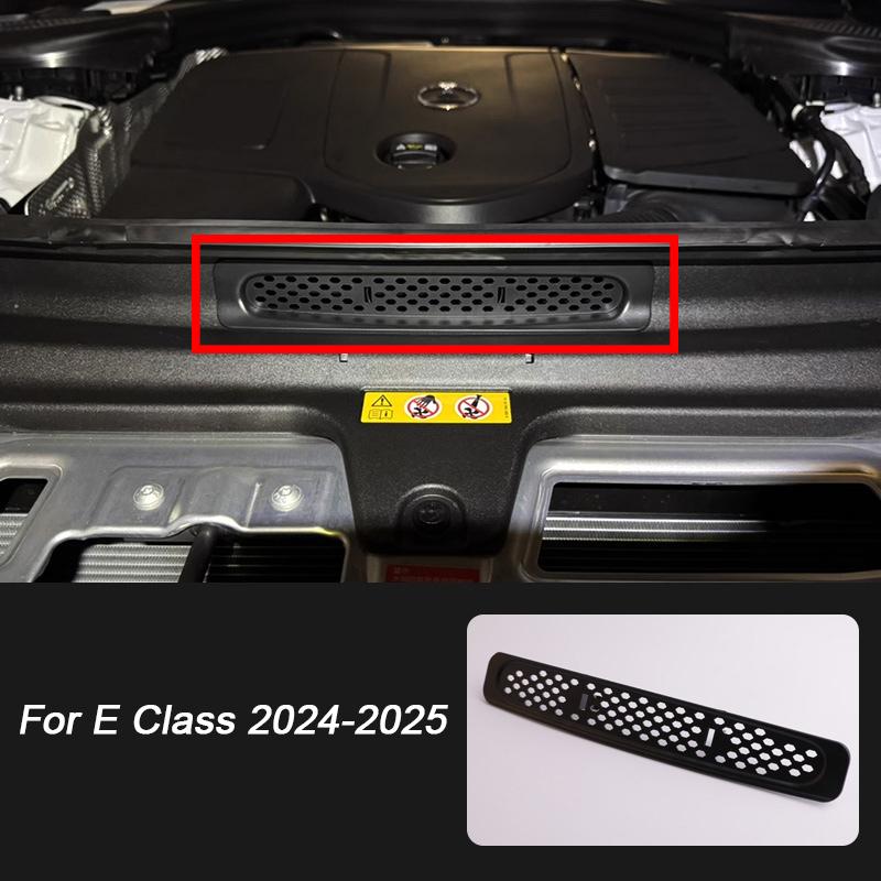 

For Mercedes Benz C E Class W206 W214 2024 2025,Car Hood Air Intake Dustproof Cover Engine Dustproof Net Accessories E Class 24-25