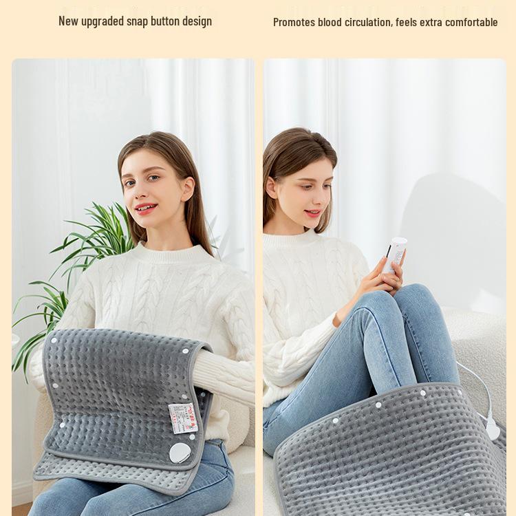 Smart Waterproof Heating Pad: Breathable Electric Blanket Cushion for Cold Relief & Leg Protection
