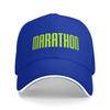 Marathon Game Green Logo Casual Baseball Cap  Hiking Fishing Trucker Hat Summer Sun Visor Women Unisex Stylish Baseball Caps